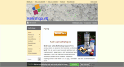 Desktop Screenshot of kefirshop.nl